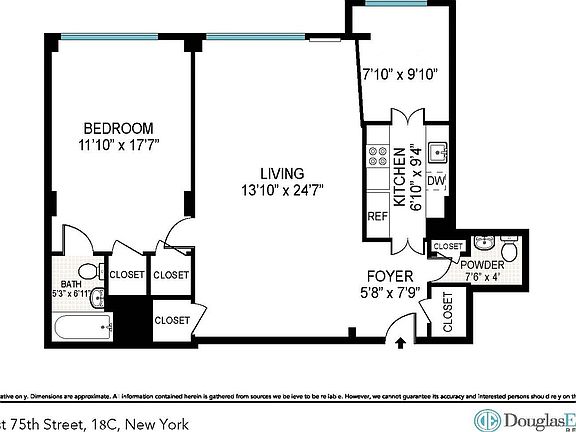 2nd image of 177 E 75th St APT 18C