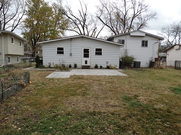Back of the expansive wooded yard