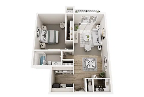 Floor plan 1B