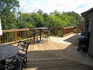 Wrap around Deck