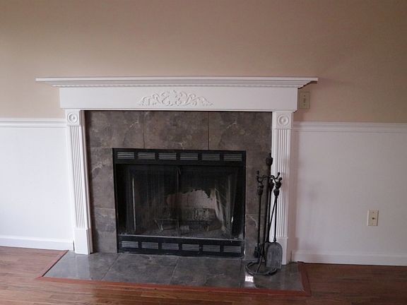 Wood-Burning Fireplace