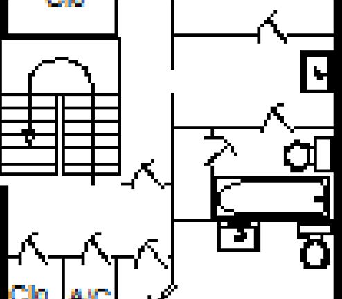 Upstairs layout - master bedroom balcony not shown