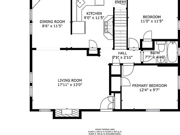 3rd image of 427 Longwood Dr NE