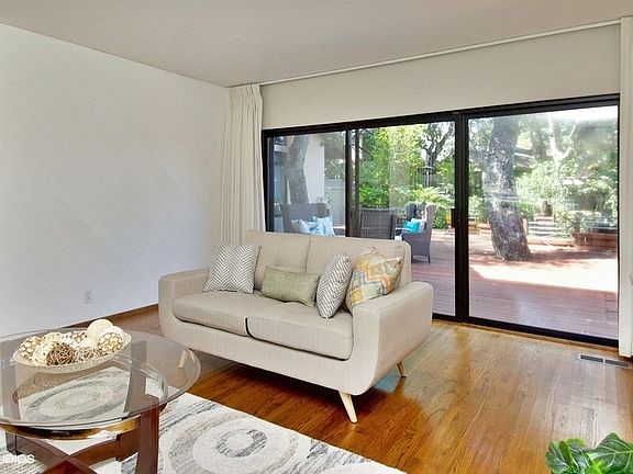 Living Room view to deck