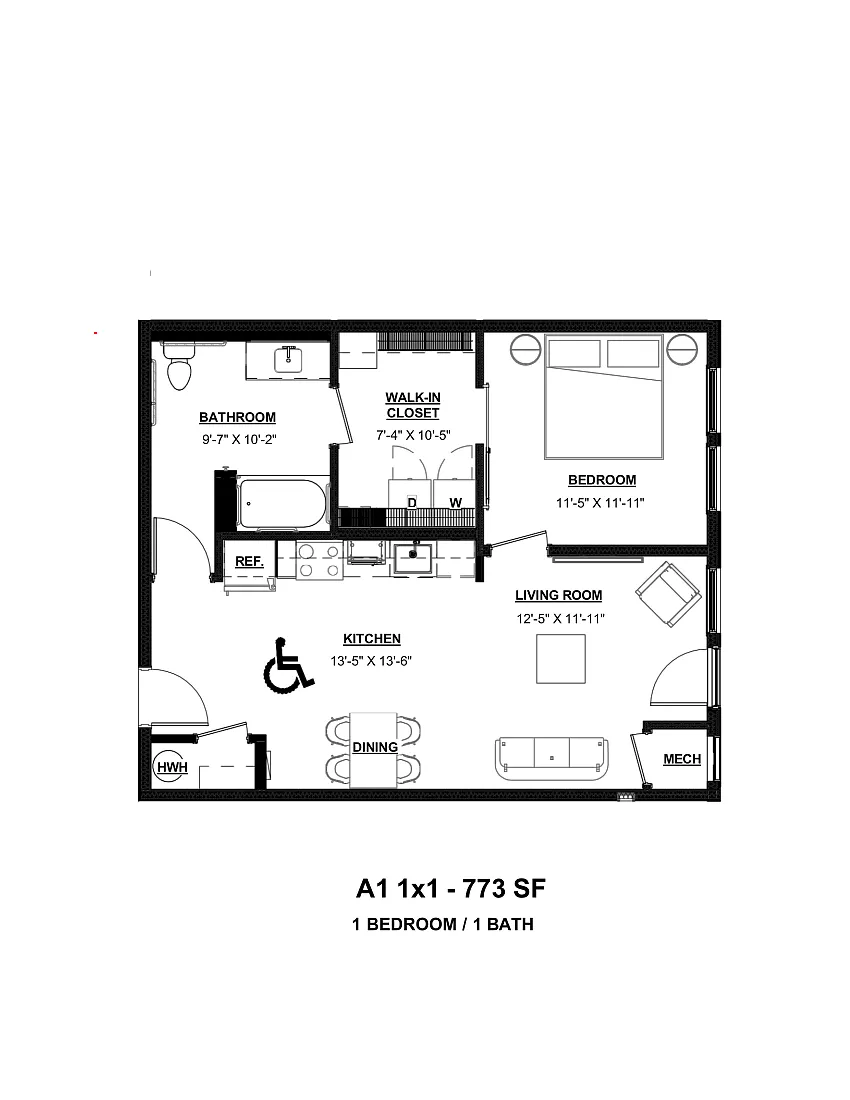 Floor plan A1