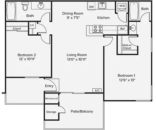 Floor plan Furnished-f-B1-913