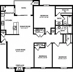 Waters Park Luxury Apartments — Photo 33