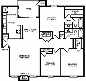 Floor plan Sweetwater