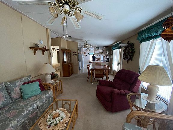 Open concept, large dining.