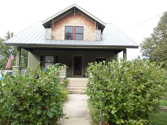 Front view of house