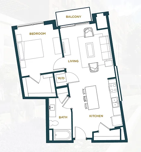 Floor plan B-1