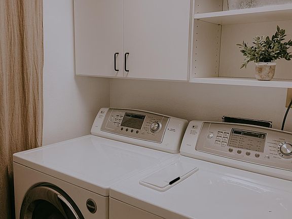 In unit laundry room
