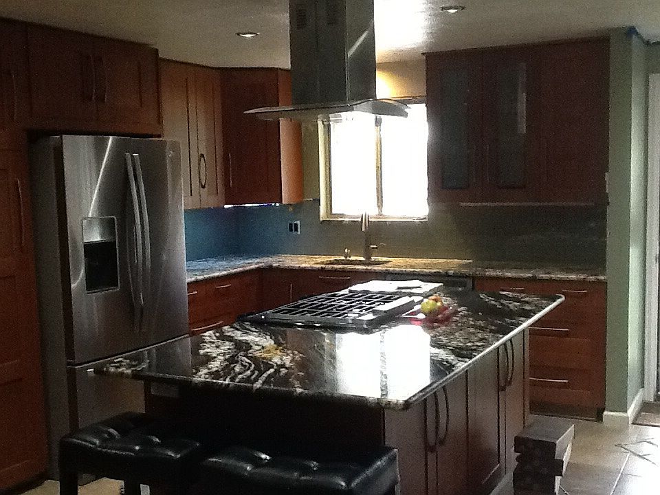 New kitchen.