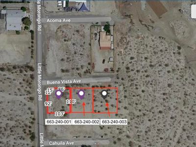 3 Vacant Lots Buena Vis, Desert Hot Springs, CA, 92241
