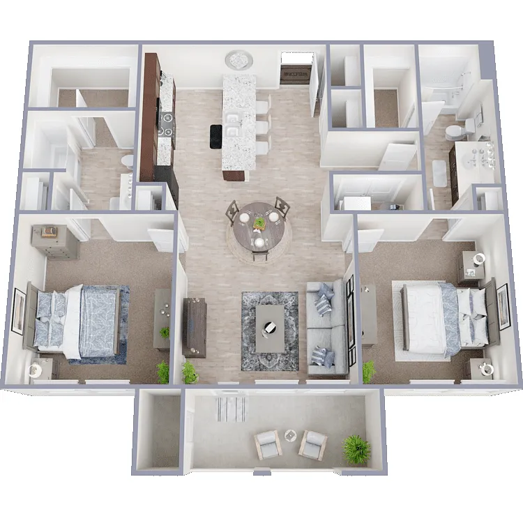 Floor plan B2