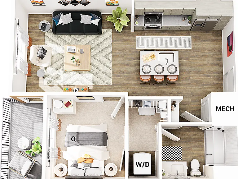 A6 floor plan Broadstone Craft
