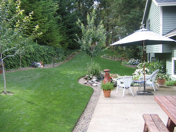 Back Yard (view adjacent to private 6-acre reserve)