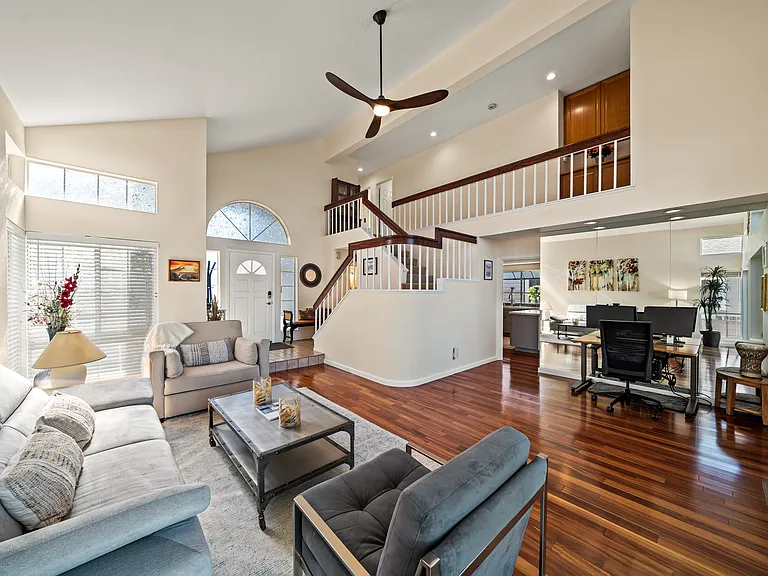 foyer and living space first floor