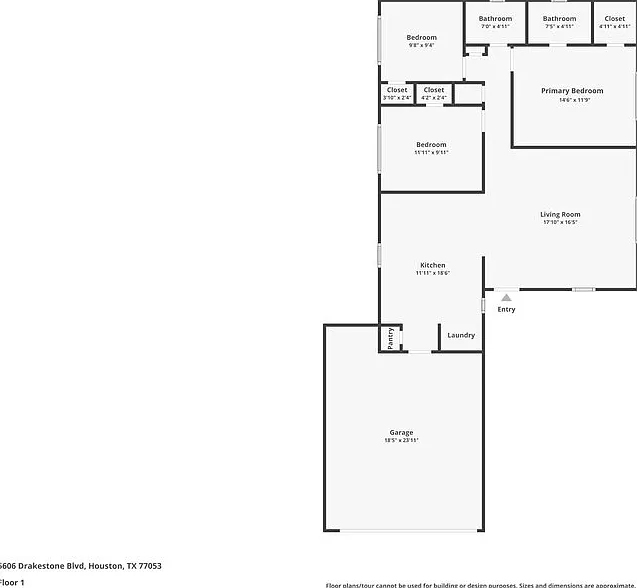 3 bed, 2.0 bath, 1168 sqft, $1,715 — Photo 2