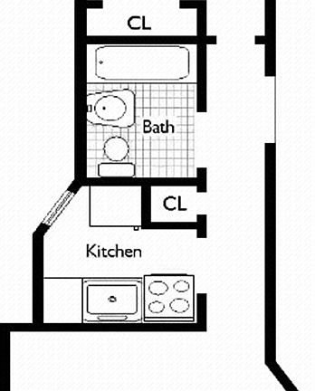 2nd image of 44 W 65th St #1B
