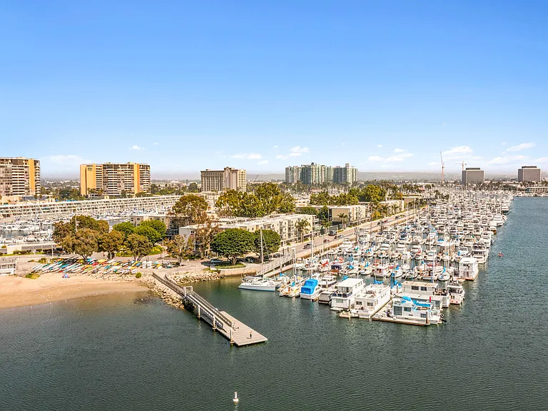 Kayak and Boat Slips at the Marina