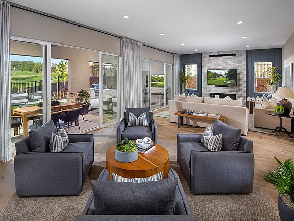 Plan 4 Model Home Great Room