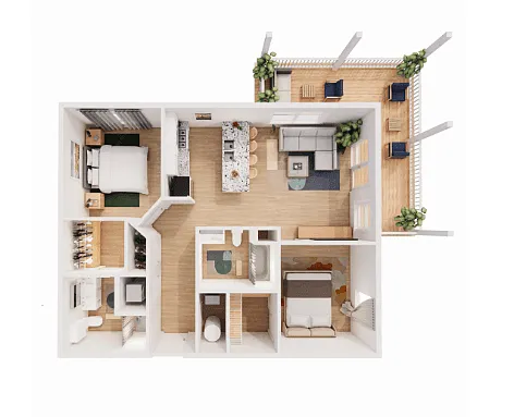 Floor plan Sunset Beach
