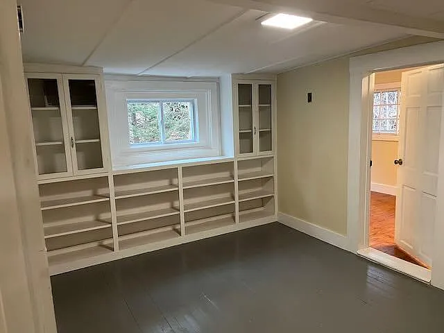 Primary bedroom, rear view