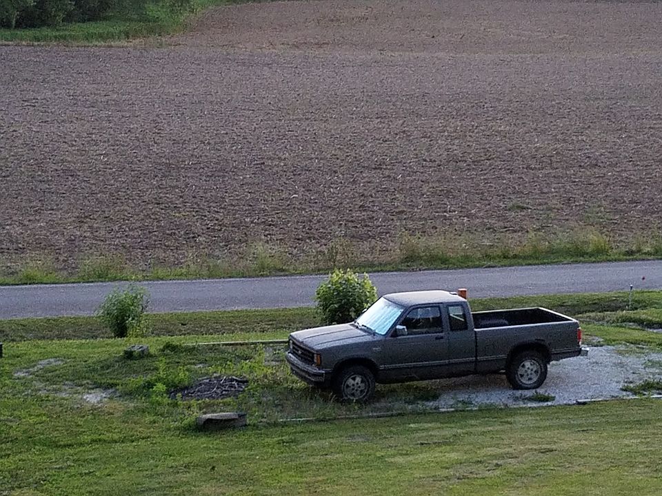 Parking area.