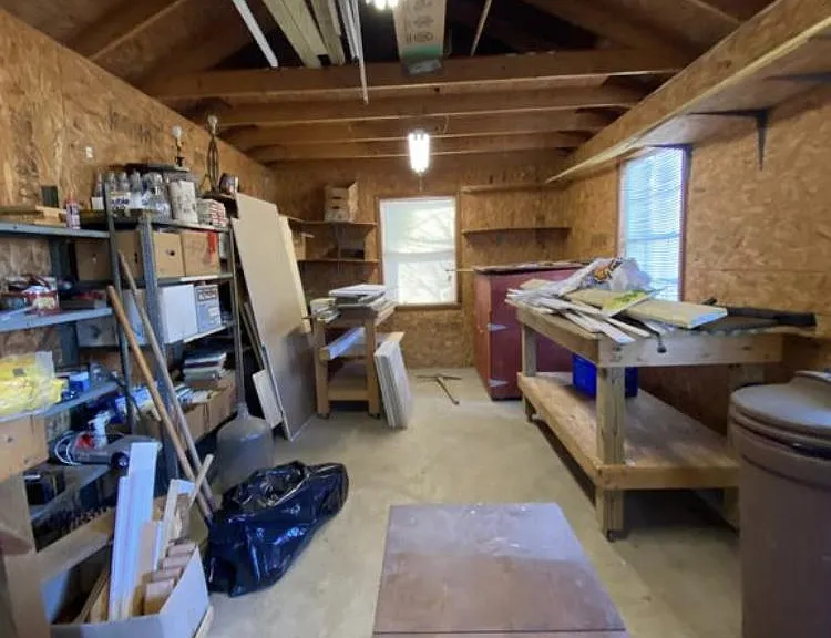 12 x 30 Workshop/ storage with electricity for hobbies, home gym or other possibilities
