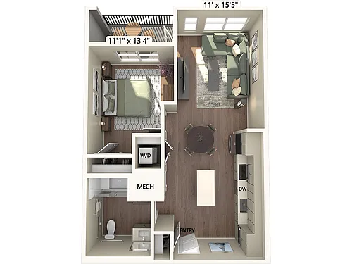Floor plan A2-692-1