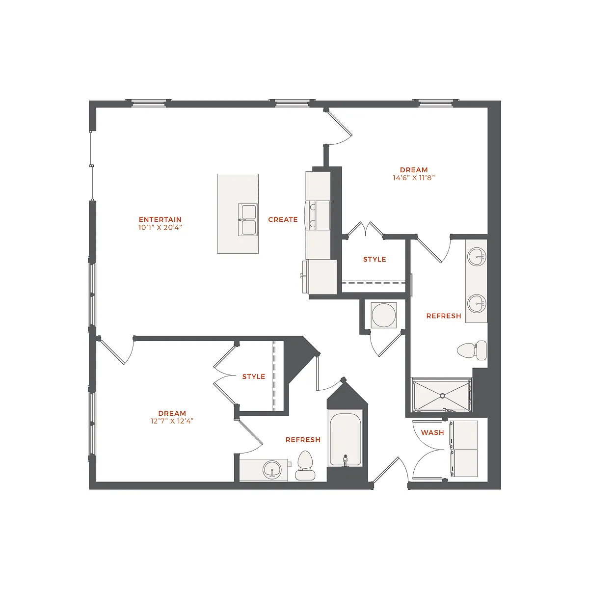 Floor plan B4 Alt