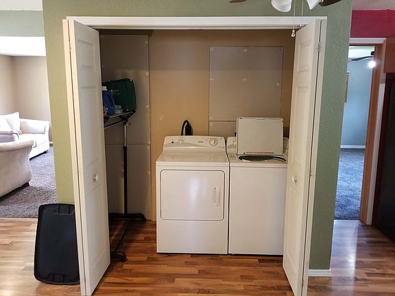 Laundry closet
