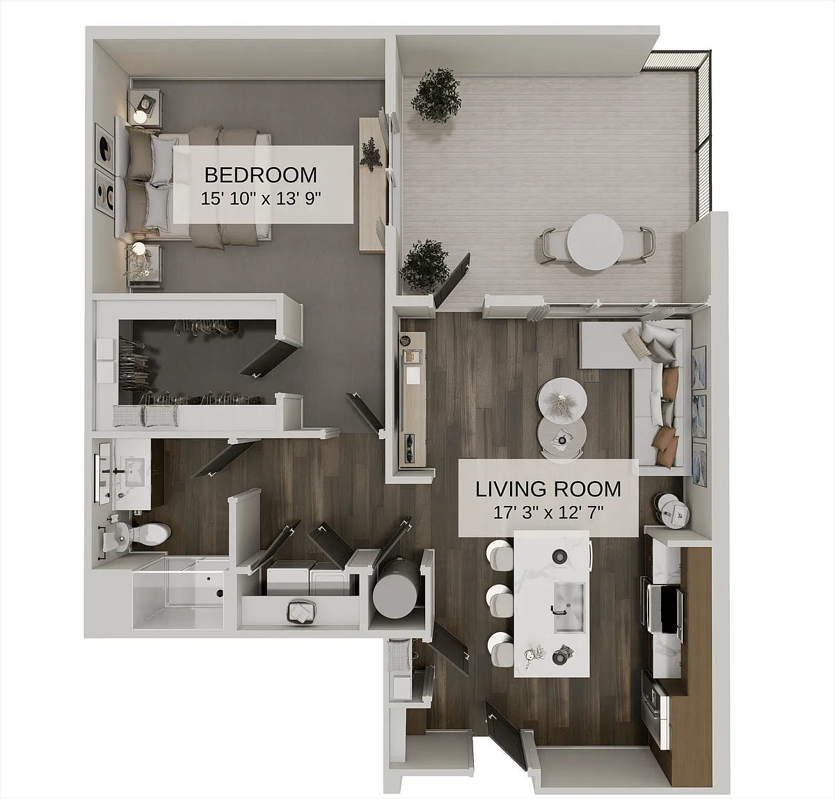 Floor plan Ironwood (A3)