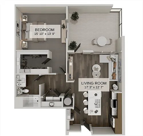 Floor plan Ironwood (A3)