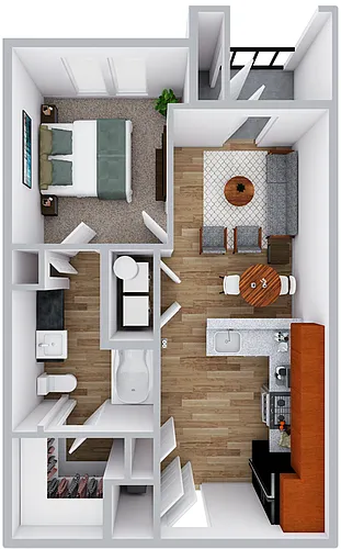Floor plan A1-60%HTC