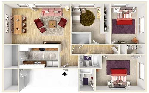 Floor plan Godman