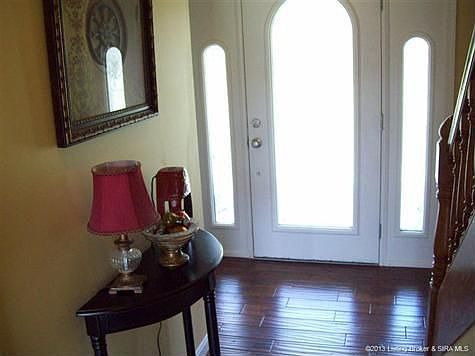 Front door/foyer. Built 1996, home has 2444 sf on 2 floors--plus 1222 sf in unfinished basement!