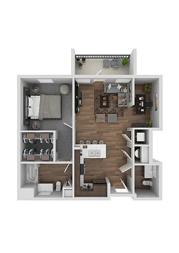 Floor plan Rise - A6