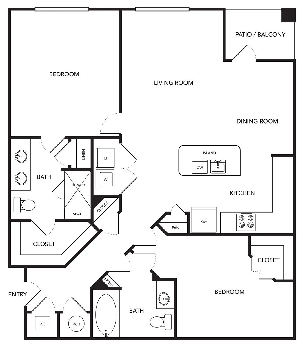 Floor plan B3