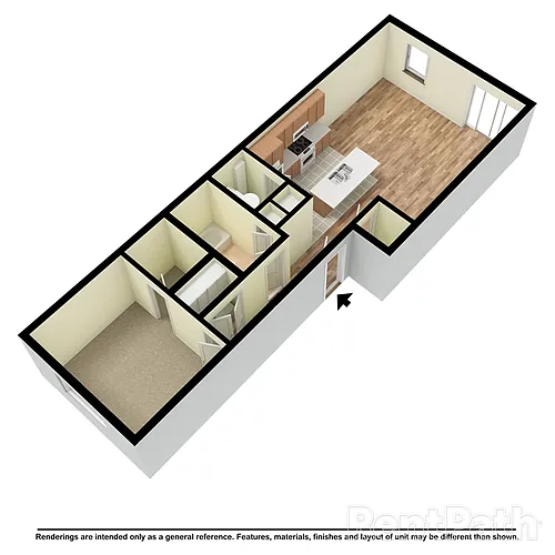 Floor plan Maple Ridge B