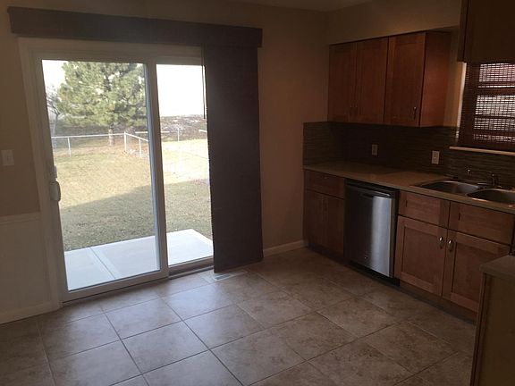 Sliding door & concrete patio 2015