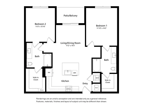 Floor plan B21
