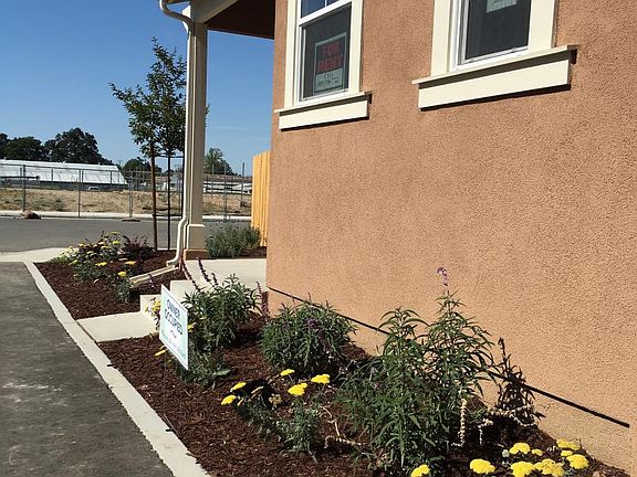 Front yard maintained by HOA.