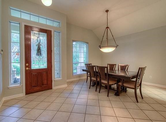 Front entry and formal dining area which could also be another living area.