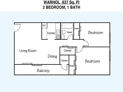 Floor plan Warhol
