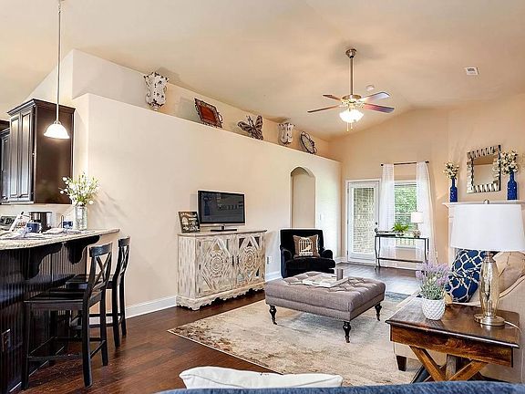 Living Room with Bar View