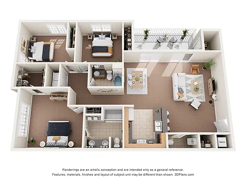 Floor plan Magnolia