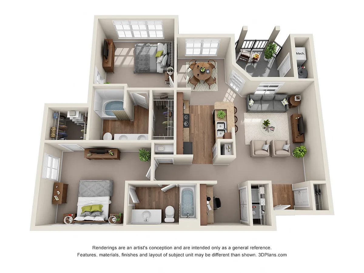 Floor plan Olympic