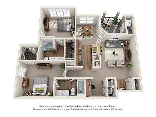 Floor plan Olympic